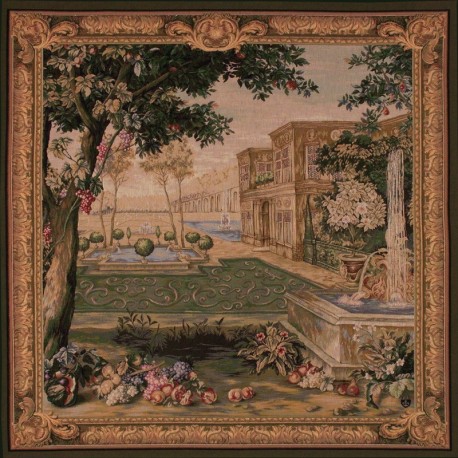Fontaine Verdoyante, Tapisserie Art de Lys
