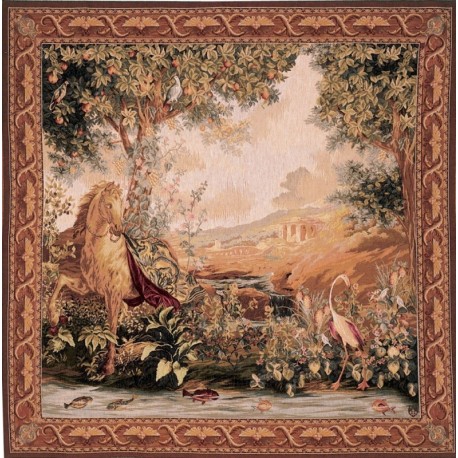 Le Point d'Eau, Tapisserie Art de Lys