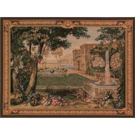 Fontaine Verdoyante, Tapisserie Art de Lys
