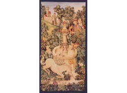 Unicorn by the fountain