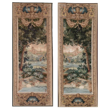 Cascade and Greenery (2 tapestries), Tapisserie Art de Lys