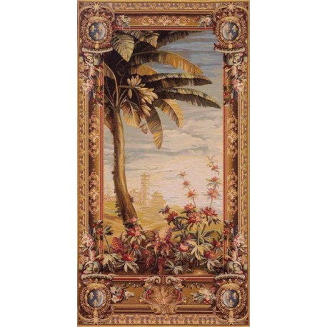 Recolte des Ananas, Tapisserie Art de Lys