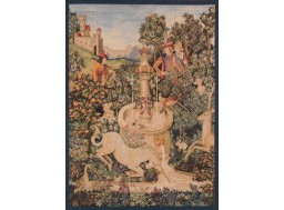 Unicorn by the fountain