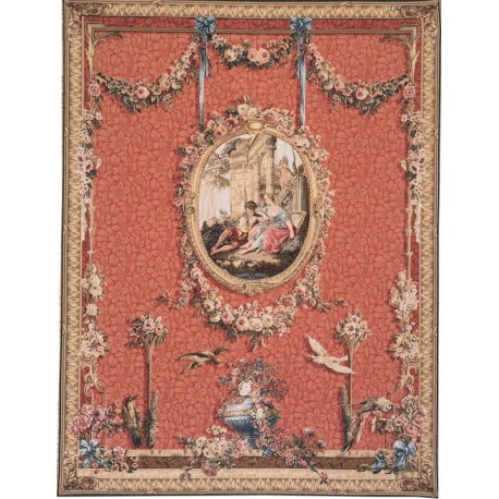 Red Serenade, Tapisserie Art de Lys