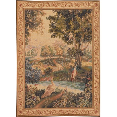 Greenery with birds, Tapisserie Art de Lys