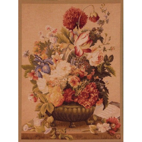 Bouquet Tulipe Clair, Tapisserie Art de Lys