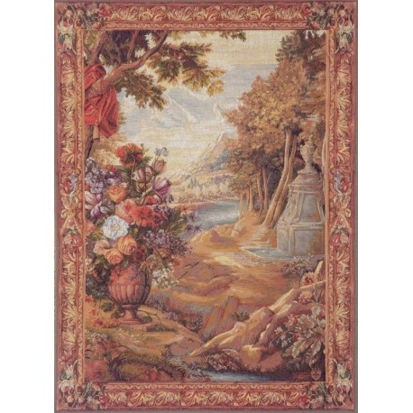 Bouquet au Drapé, Tapisserie Art de Lys