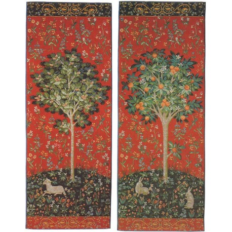 Le chêne et l'oranger, Tapisserie Art de Lys