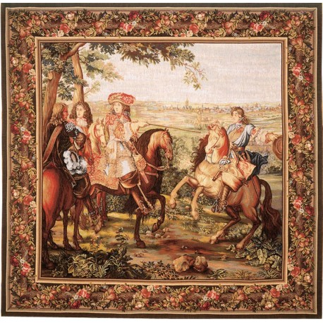 Lille taken by Louis XIV, Tapisserie Art de Lys