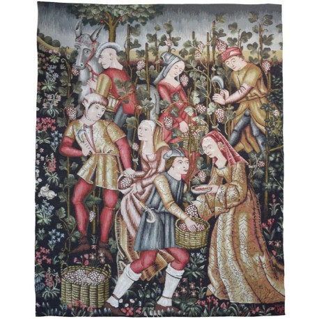 La récolte, Tapisserie Art de Lys