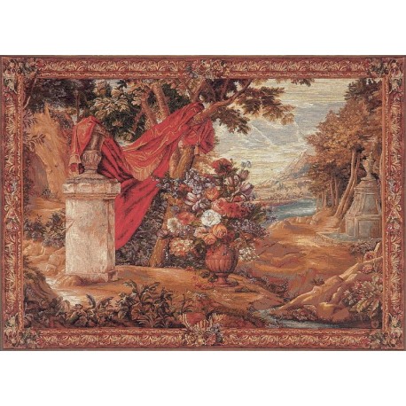 Bouquet in the Drape, Tapisserie Art de Lys