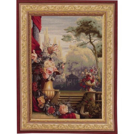 Bouquet Jardin, Tapisserie Art de Lys