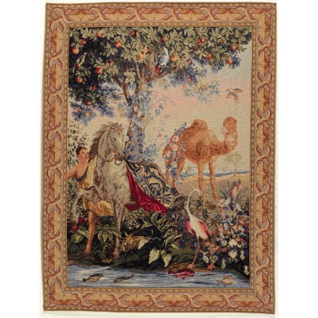 Cheval Drapé, Tapisserie Art de Lys