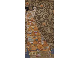 Klimt L'attente (doré gauche)