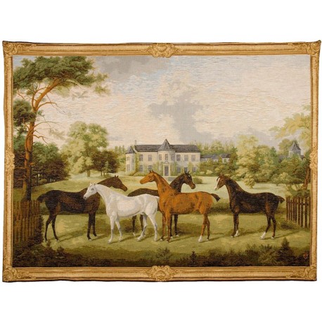Horses, Tapisserie Art de Lys
