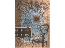Trompe l'oeil (blue)