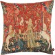 Coussins Dame à la Licorne, lot de 3