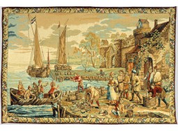 Arrivée au port
