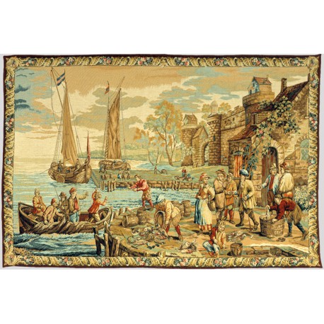 Arrivée au port