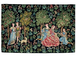 tapisserie scène galante