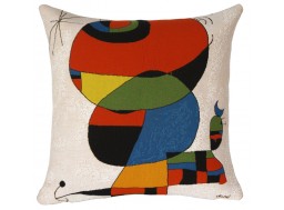 Coussin Miro - fond blanc
