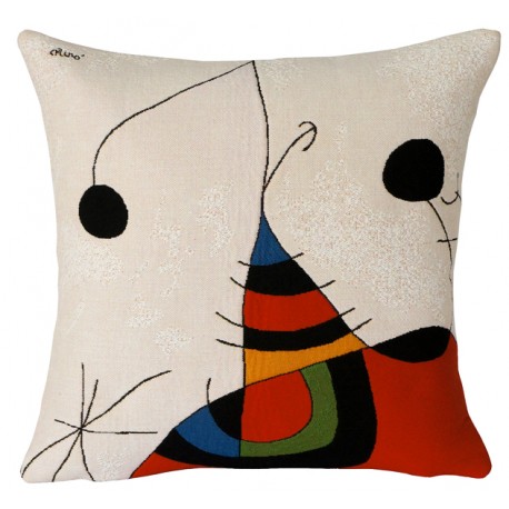 Coussin Miro - Femme, oiseau, étoile Extrait n° 2