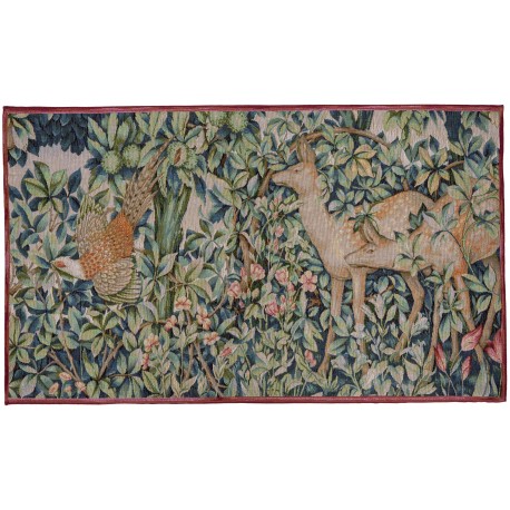 Tapisserie deux biches - Greenery