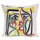 Coussin Picasso - "head of the woman"