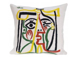 Coussin Picasso - "head of the woman"