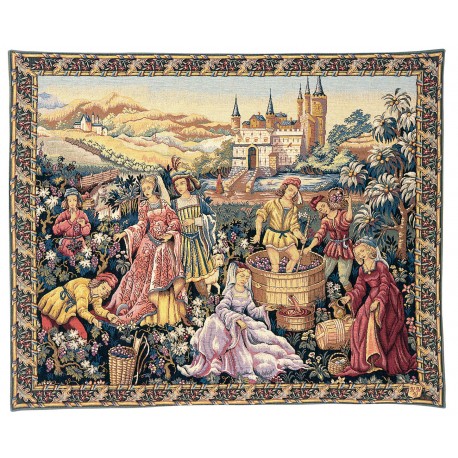 Vendanges au château