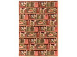Bibliothèque Tapisserie trompe l'oeil