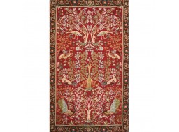 Abre fond rouge - William Morris