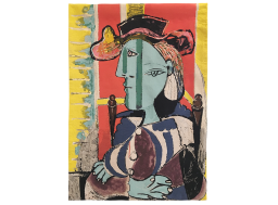 Femme assise aux bras croisés - Picasso