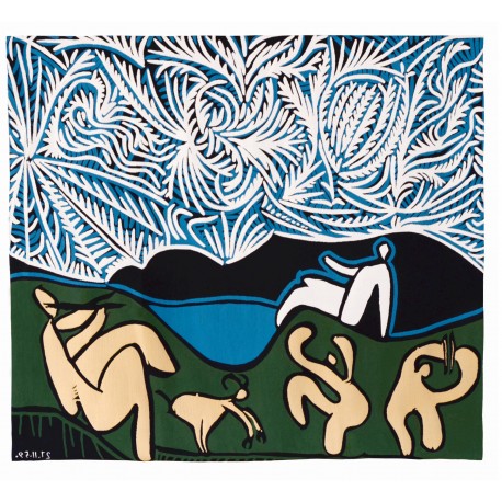 Bachanale avec chevreau et spectateur, Picasso