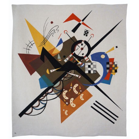 Tapisserie "Auf Weiss II", Kandinsky