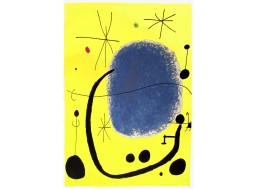 L'Or de l'Azur, Miró (taille réelle)