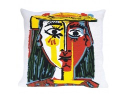 Picasso coussin Femme au chapeau