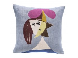 Coussin Picasso - femme au chapeau
