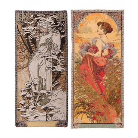 Mucha - Hiver et Eté