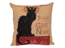 Le Chat Noir Housse de coussin