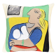 Femme dans un fauteuil jaune, Picasso