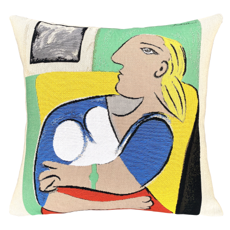 Femme dans un fauteuil jaune, Picasso