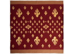 Plaid Fleurs de lys