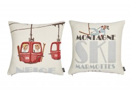 Housse de coussins LE SKI