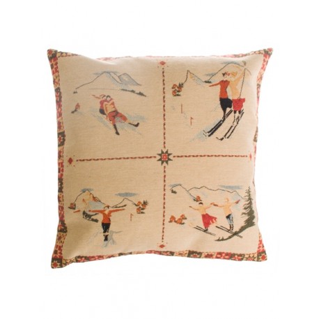 Coussin skieur