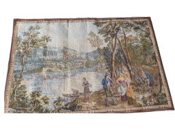 Au bord du lac, tapisserie