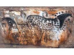 Tapisserie Mains et Chevaux (Grotte de Pech Merle)