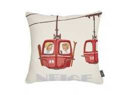 coussin ski neige