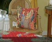 Coussins tissés Jacquard