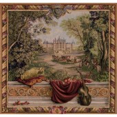 Tapisseries de châteaux, paysages et verdures
